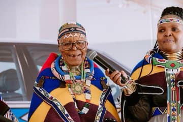 Dr Esther Mahlangu Brings Ndebele Art to Tropika’s Bold New Ginger Beer