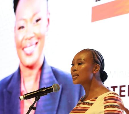 Stella Ndabeni-Abrahams Briefs Media as LED Summit Kicks Off in Johannesburg: Two-Day Event Begins with Focus on Jobs, Growth and Accountability
