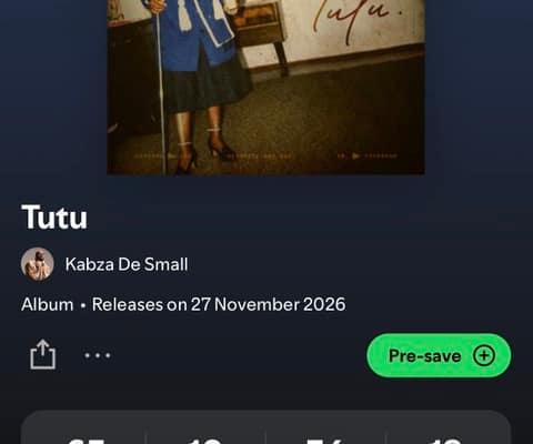 Kabza De Small Pushes ‘Tutu’ Album to November 27