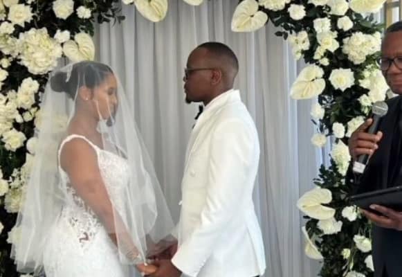 A New Chapter in Private: Khaya Mthethwa Ties the Knot with Businesswoman Sne Ndlovu