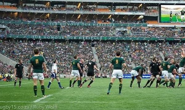 South African Fans Notice Celebrities Mixing at Unlike Football