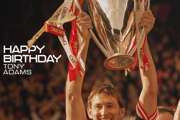 Mr. Arsenal: Fans Flood Social Media with Tributes as Tony Adams Turns 59