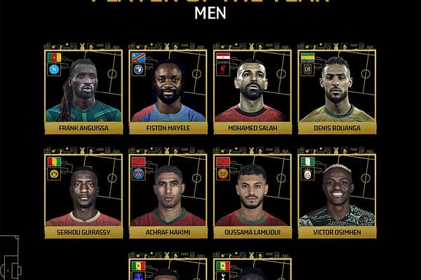 The Continent’s Elite: CAF Unveils Stellar Shortlist for 2025 Men’s Player of the Year