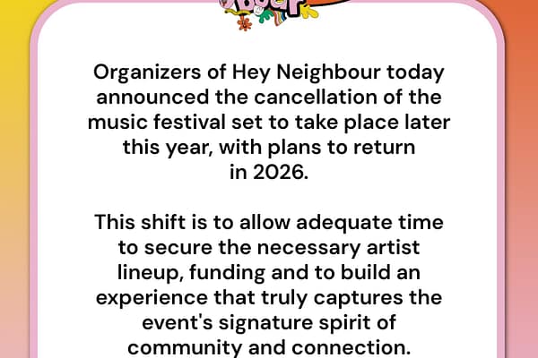 A Festival’s Fumble: Hey Neighbour Apologizes for Refund Delays Amidst 2025 Cancellation Chaos