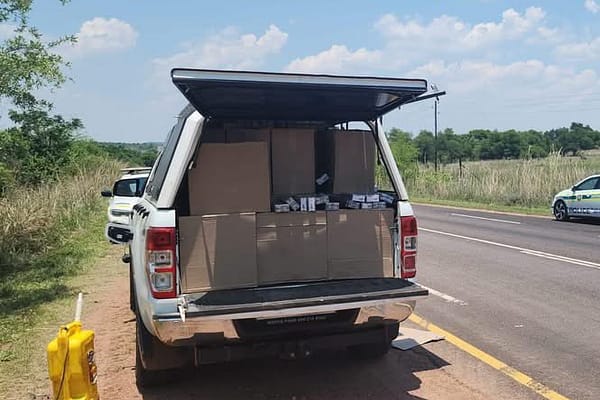 Limpopo Police Net R240,000 Illicit Cigarette Haul in Mahwelereng, Fleeing Ford Ranger Intercepted