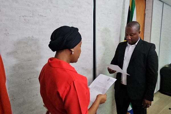 Sizok’thola host officially Sworn In as ActionSA Councillor in Ekurhuleni