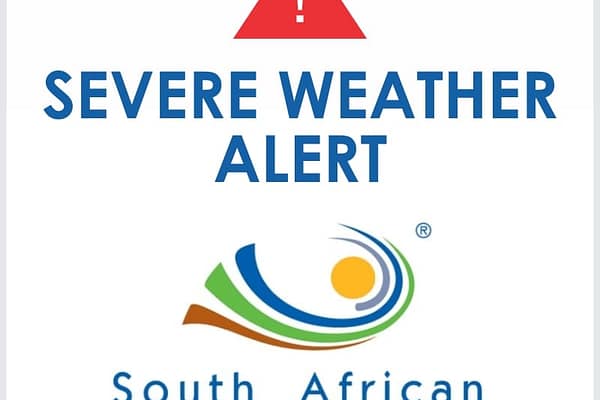 Level 10 Red Warning Issued as Strong Storms Target Gauteng, Limpopo and Mpumalanga