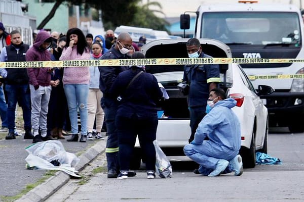 Western Cape Records Over 1,000 Killings in Three Months, Gang Violence Blamed