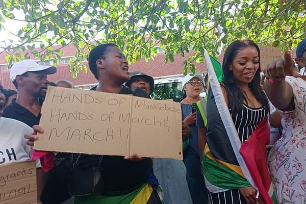 March Leader ManGobese Zuma to Surrender Ahead of Arrest Over Addington Primary Violence