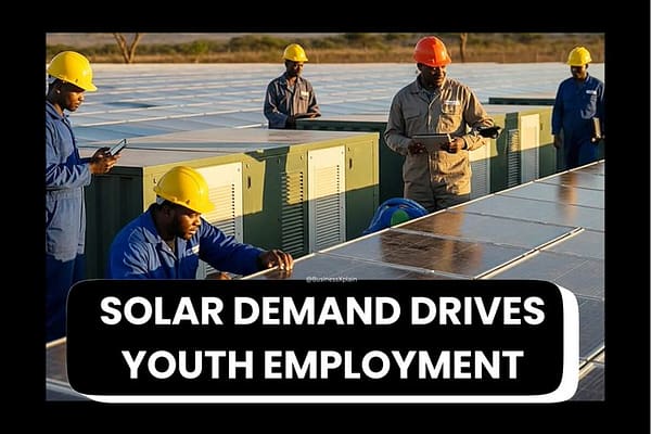 South Africa’s renewable energy sector is becoming a major source of youth employment, with research projecting up to 275,000 jobs by 2030.