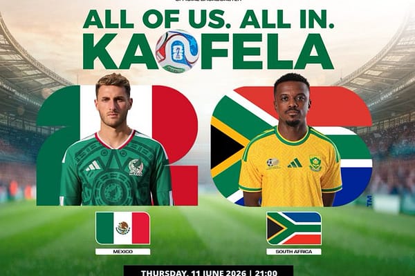 SABC Brings 34 Free World Cup 2026 Matches to South Africa Including Bafana Bafana Opener