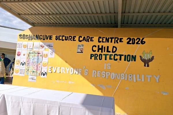 Department of Justice Marks Child Protection Week with Outreach at Soshanguve Secure Care Centre