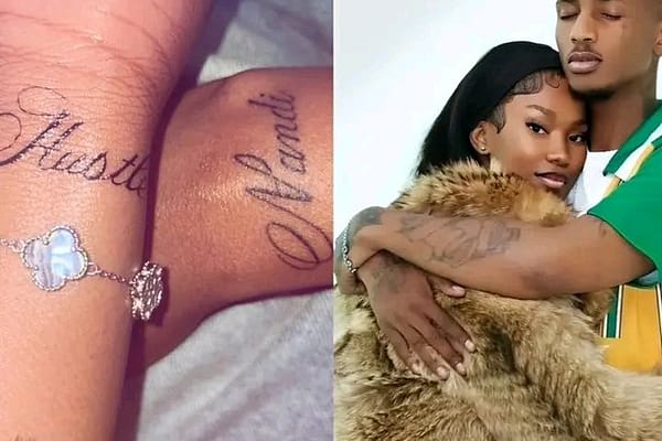 Emtee and Nandi Ndathane Reveal Matching Love Tattoos