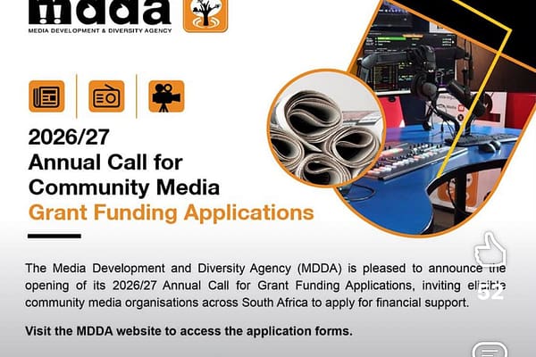 MDDA opens 2026/27 community media grant applications