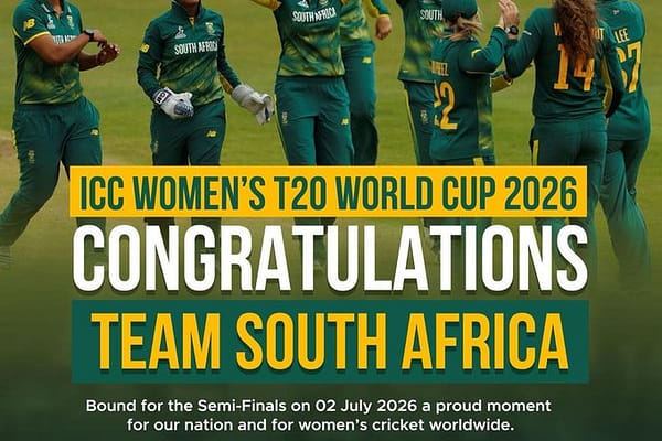 Edgar Legoale Foundation Rallies Behind Proteas Women in World Cup Quest