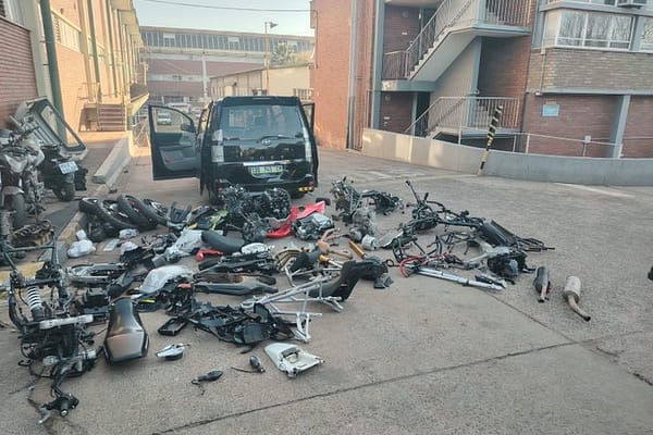 TMPD Arrests Two Ugandan Nationals In R880,000 Motorcycle Theft And Smuggling Probe